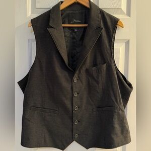 Marc Anthony Elegant Black Vest